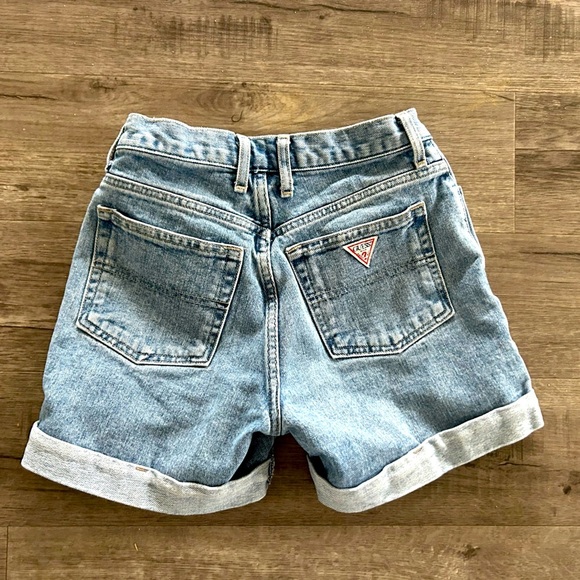 Guess Pants - Women's Vintage Medium Wash Guess Jean Shorts 24